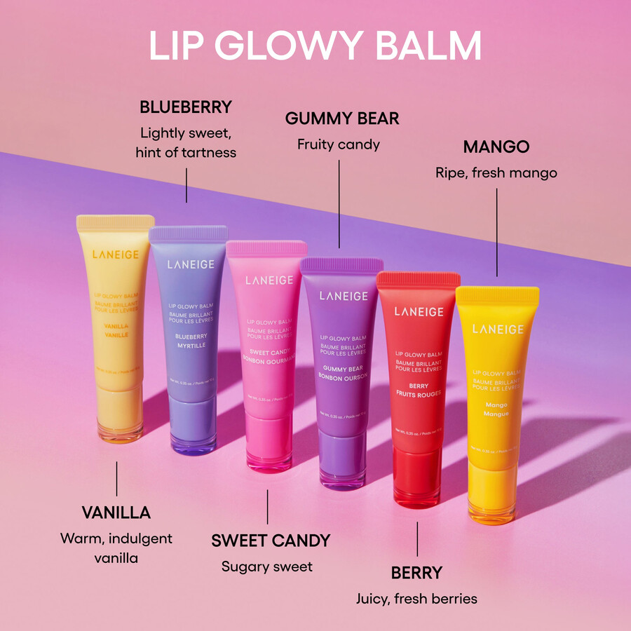mini lip glowy balm set